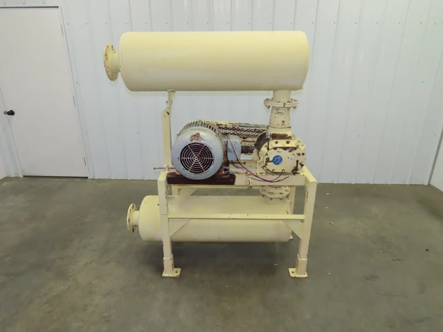 Dresser Roots 3509J Whisper Max Positive Displacement Blower Package 15hp 575v