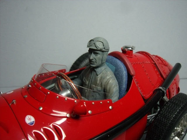 Figurine 1/18 CMC Mario Andretti Ferrari 1969 Résine GP Replicas