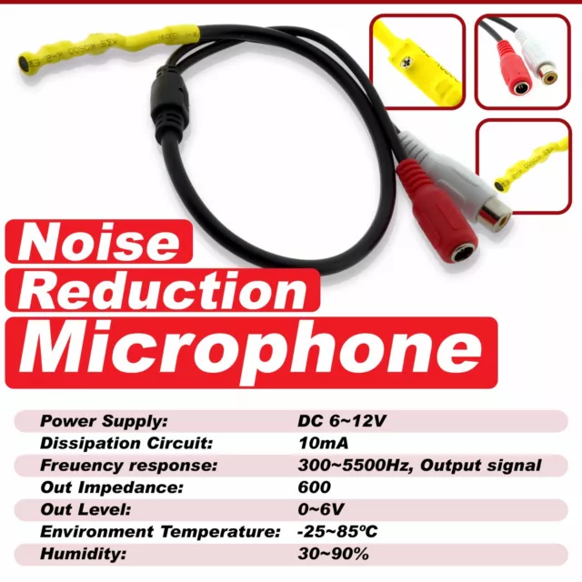 100 Fuß EZVIZ Überwachungssystem Mikrofon-Kit 2