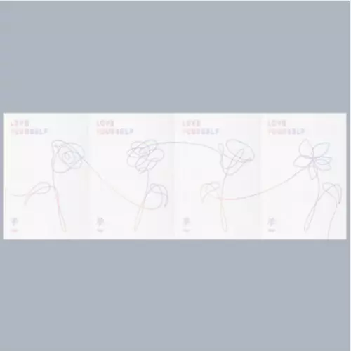 K-PoP BTS Album "LOVE YOURSELF 承 'Her'"- 1Photobook + 1CD V ver / Free Shipping