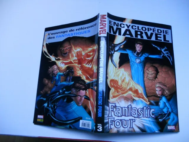 Encyclopédie Marvel Fantastic Four 3 Editions Marvel/panini 2005 TBE