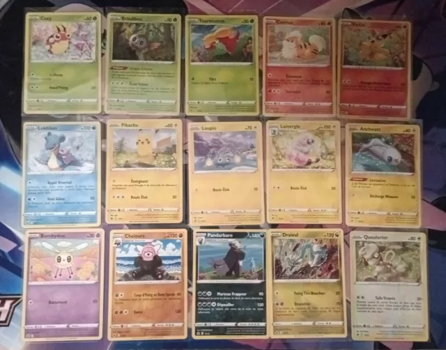 Collection complète full set Pokémon McDo / McDonald's / Macdo 2022 (15 cartes)