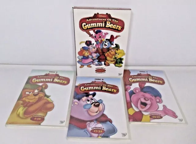 Disneys Adventures of the Gummi Bears (DVD, 2006, 3-Disc Set)