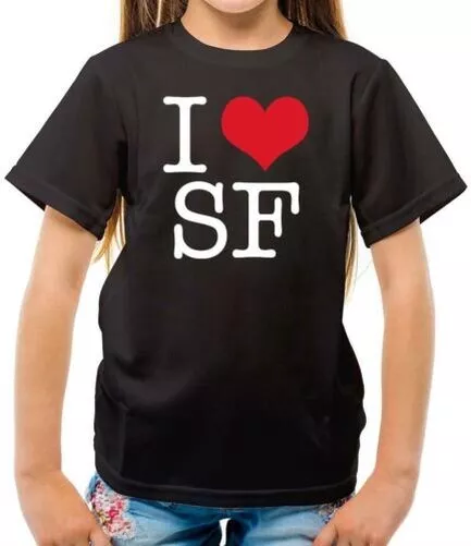 I Heart SF - Kids T-Shirt - Fry - Fan - Love - Merch - TV - Actor