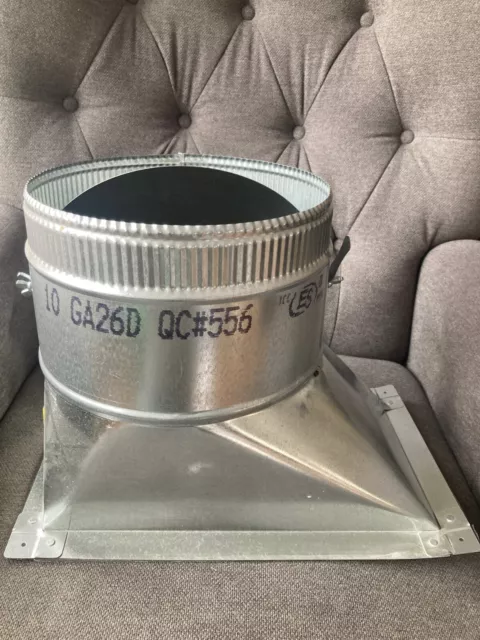 Zone control Damper  10'',  manual,  14x8