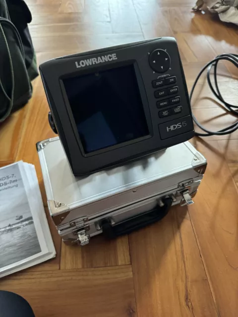 Lowrance Hds 5 Gen.2 mit Koffer, Echolot Fischfinder ￼￼