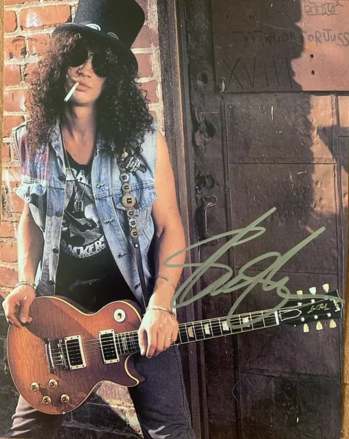 Slash Hand Signed Autograph 8x10 Photo With COA