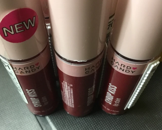 HARD CANDY SYRUP KISS LIP STAIN LIP TINT 1761 Crimson Kiss NEW 6.49