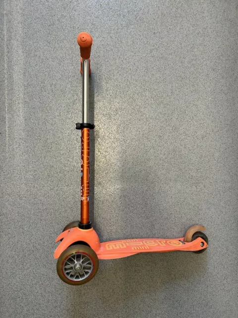 Mini Micro Deluxe Scooter Orange Ages 2-5 Years