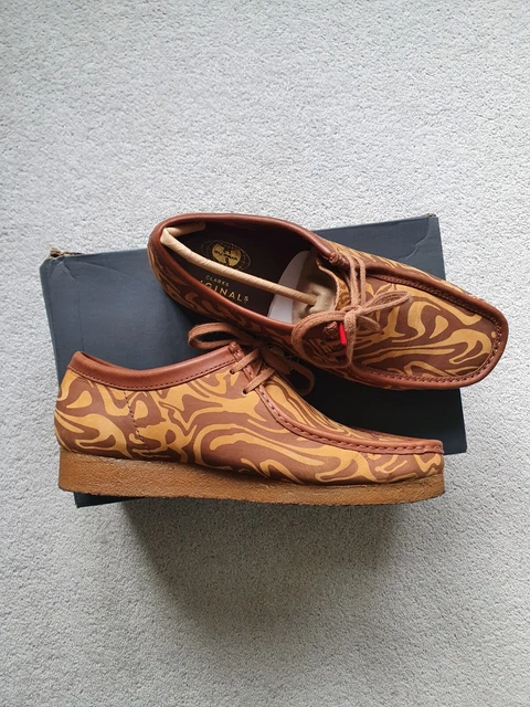 Brown Wu Tang Clarks Wallabees Uk Clarks Originals X Wu Wear