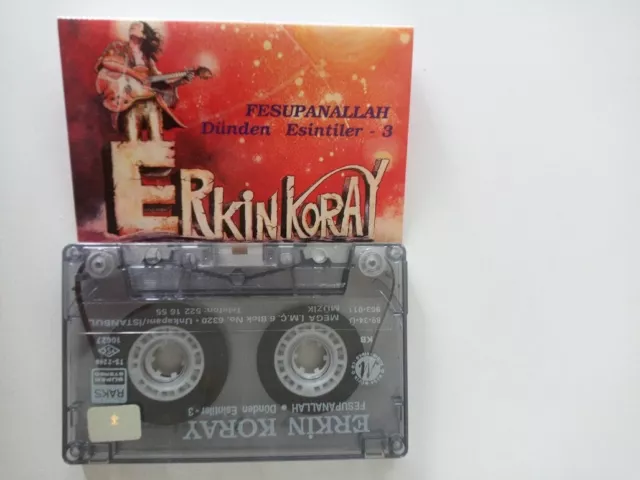 Erkin Koray – Fesupanallah - Dünden Esintiler 3. TURKISH    Cassette  Turkey