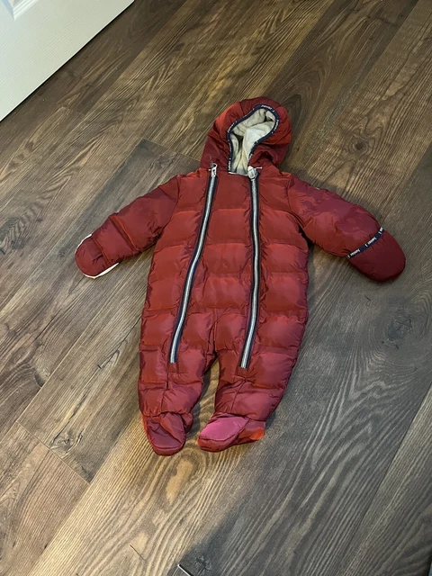 JUNIOR J JASPER Conran 3 6 Months baby Snowsuit Pramsuit blue striped BNWT 18.00 PicClick UK