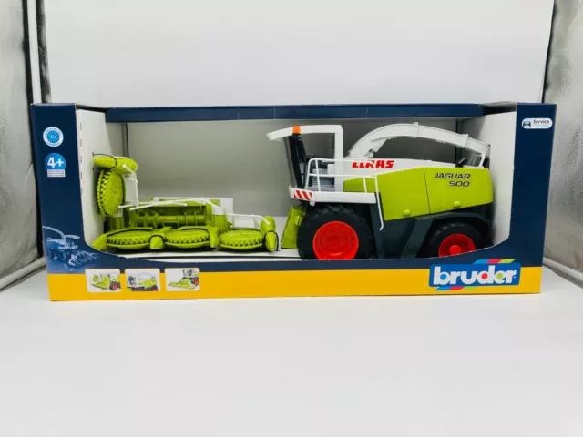 Bruder 1:16 02131 Claas Jaguar 900 Feldhäcksler Mähdrescher Traktor - NEU & OVP