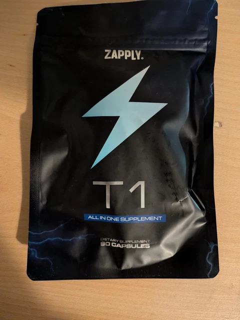ZAPPLY T1 ALL In One Supplements 90 Capsules New Sealed £13.90 ...