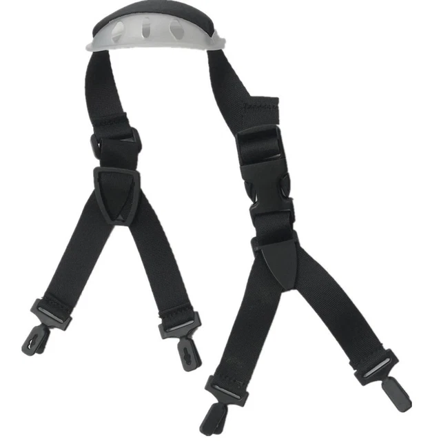 BLACK Y-SHAPED HELMET Chin Strap Nylon Hat Chin Strap Helmet ...