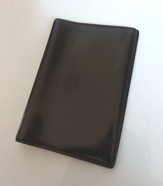 Agenda/Annuaire Téléphonique Hermès En Cuir Noir - Occasion Très Bon état