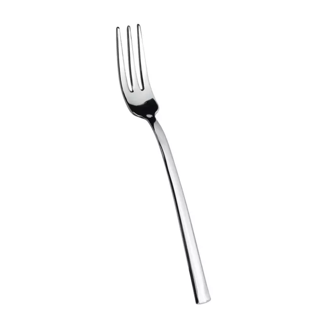 Salvinelli zen, set 12 forchettina dolce tavola acciaio inox 18/10