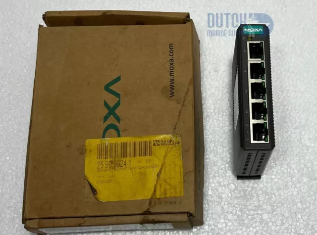 Moxa Eds-205 Ethernet-Switch 5-Port 12-48V