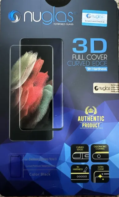 Samsung Galaxy Note 9  NUGLAS 3D Tempered Glass Screen Protector