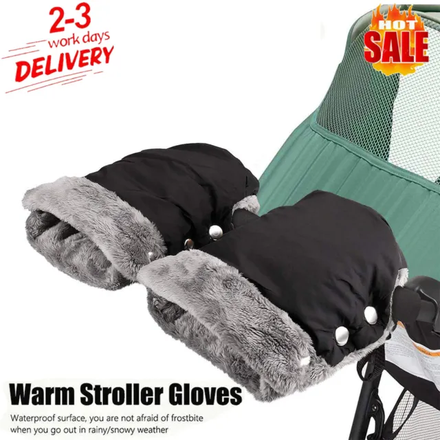 Universal Waterproof Pushchair Hand Muff Gloves Pram Hand Warmer