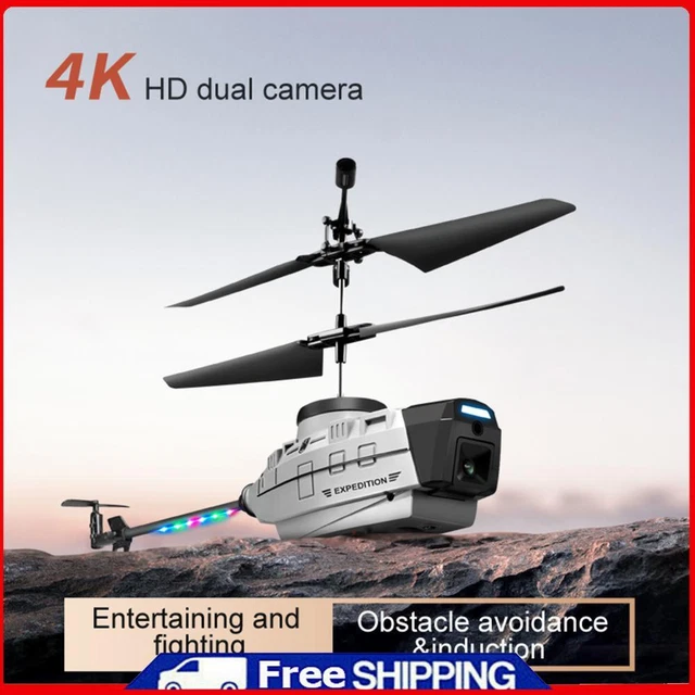 2.4GHz Remote Control Aircraft 4K HD Camera 4 Channels FPV Aircraft for Beginner