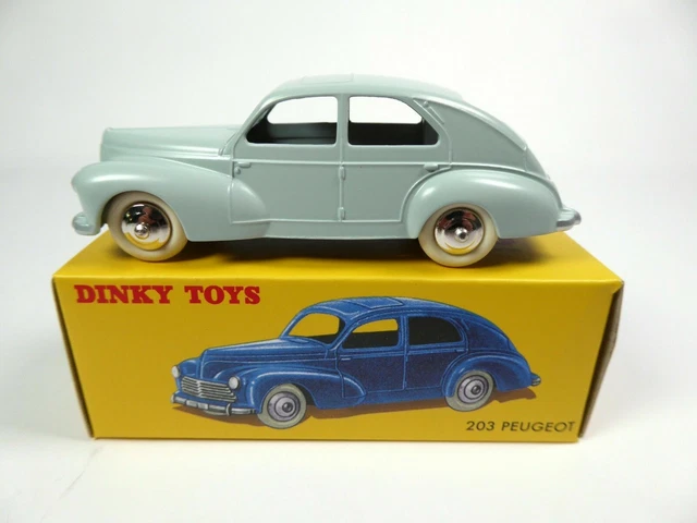 Dinky Toys 24R/533 - Peugeot 203 Gris clair 1:43, DeAgostini 5720CMC059