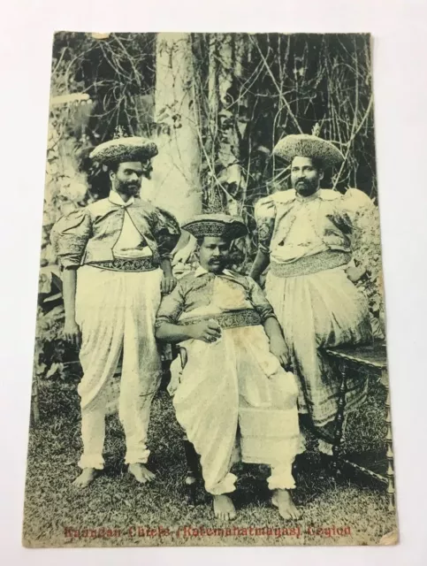 Kangdan Chiefs"" Ceylon Postkarte (gebraucht)