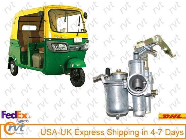 SPACO CARBURETTOR CARB Assembly For Bajaj 3 wheeler Tuk Tuk Front