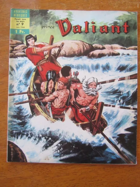Ancienne Bd Prince Valiant N°9 1966 Remparts