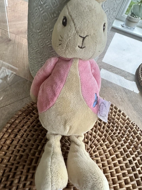 Peter Rappig MY FIRST PETER Rabbit or Flopsy Bunny Soft Toy circa 33 cm pink £9.49 ...