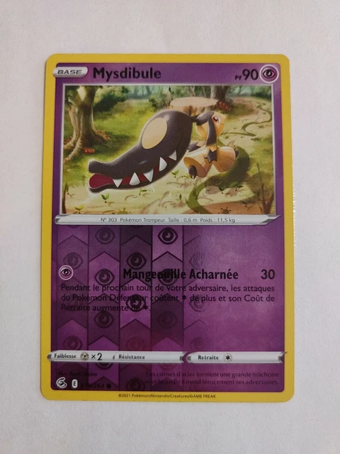 Pokemon Card - Reverse 119/264 Mysdibule - Fusion Fist EB08