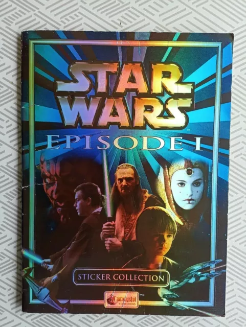 Album STICKERS Star Wars épisode 1 Merlin collection TOPPS