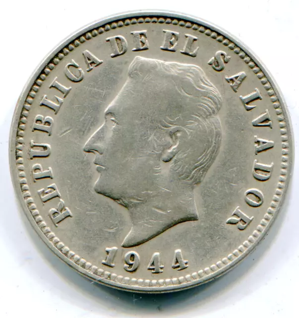 El Salvador 5 Centavos 1944 KM 134a    lotapr4010