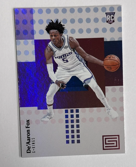 2017-18 Panini Status De’Aaron Fox Rookie RC #148