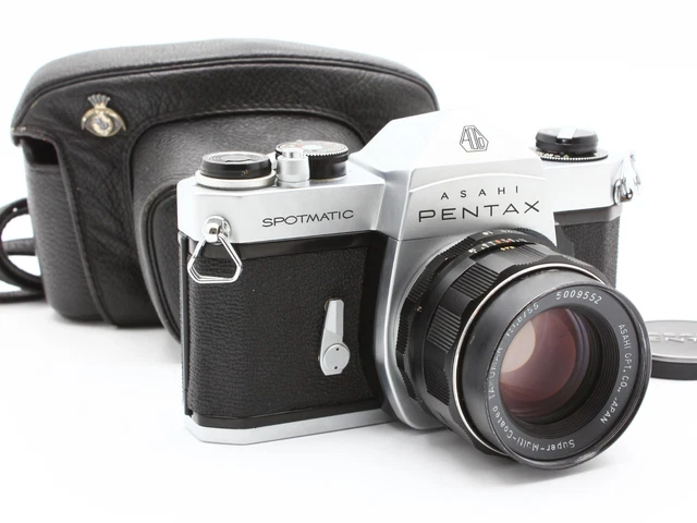ASAHI PENTAX SP SPOTMATIC Film Camera Super-Takumar 55mm f/1.8