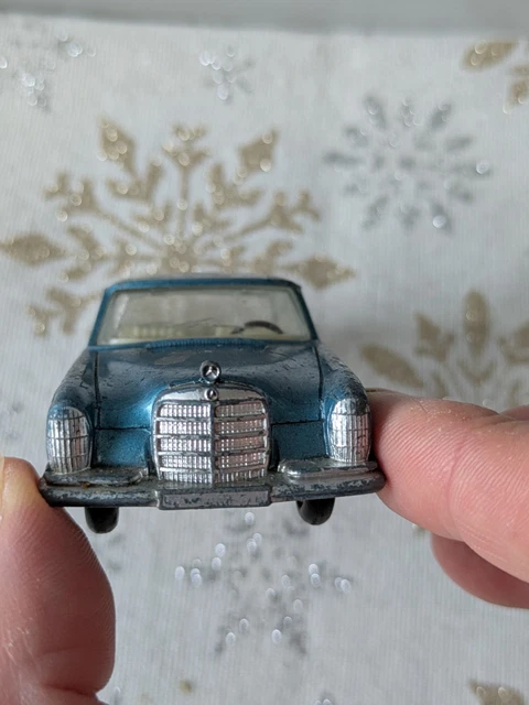 Dinky Toys 533 - Mercedes Benz 300 SE Coupé Bleu Métal - Échelle 1:43 - Boîte D'origine