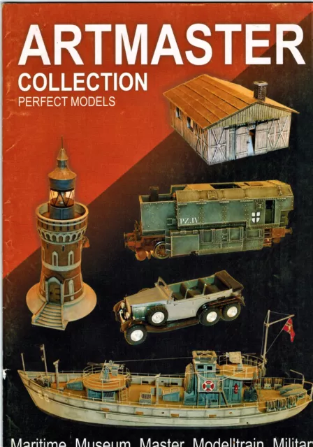 umfangreicher älterer ARTMASTER Katalog Modellbau Bausätze Marit Militär 1:87 HO