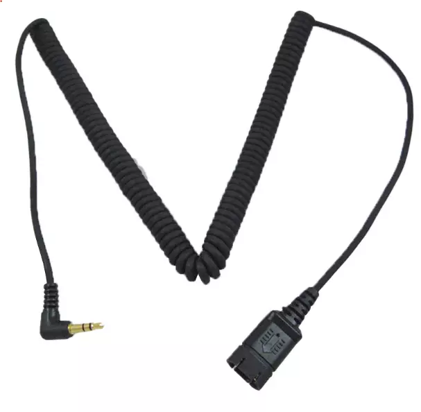 30 x Agent AG22-0068 headset QD to 3.5mm bottom lead cable -bulk job lot inc VAT