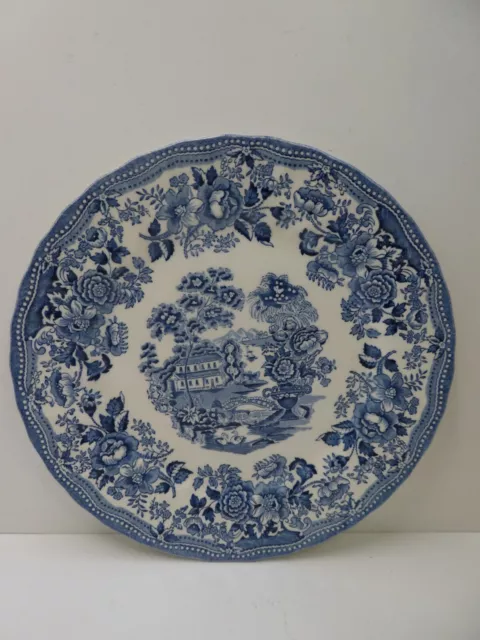 Blue & White Churchill Georgian Collection  Picture Plate