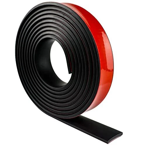 Neoprene Rubber Strips Self Adhesive Solid Rubber Sheets Rolls & Strips for D...
