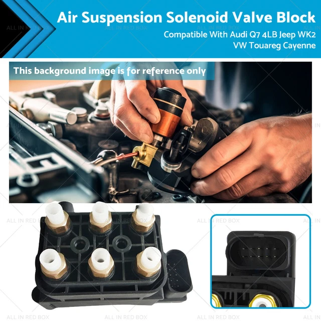 AIR SUSPENSION SOLENOID Valve Block Suitable For Audi Q7 4LB Jeep WK2