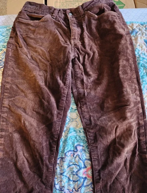 KR3W K slims Krew Corduroy Maroon Pants [K] Men's Size 28x30