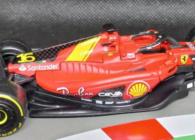 F1 2023 - FERRARI SF23 : Charles LECLERC - Italian GP - 1/43 Die-cast [ Monza ]