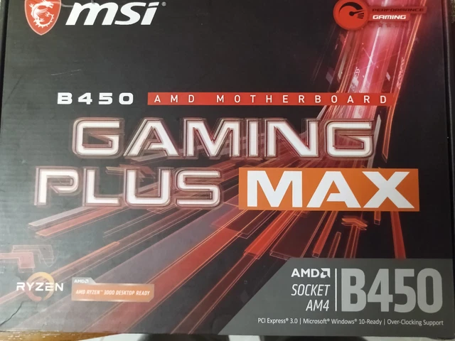 MSI B450 GAMING PLUS MAX Motherboard