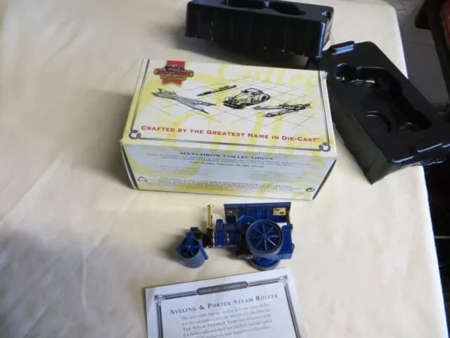Matchbox Model Of Yesteryear Steam Wagon Boxed