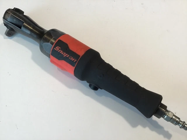 Snap on Tool PTR72 3/8” Drive Super Duty RED Air Ratchet W/Comfort Grip Handle