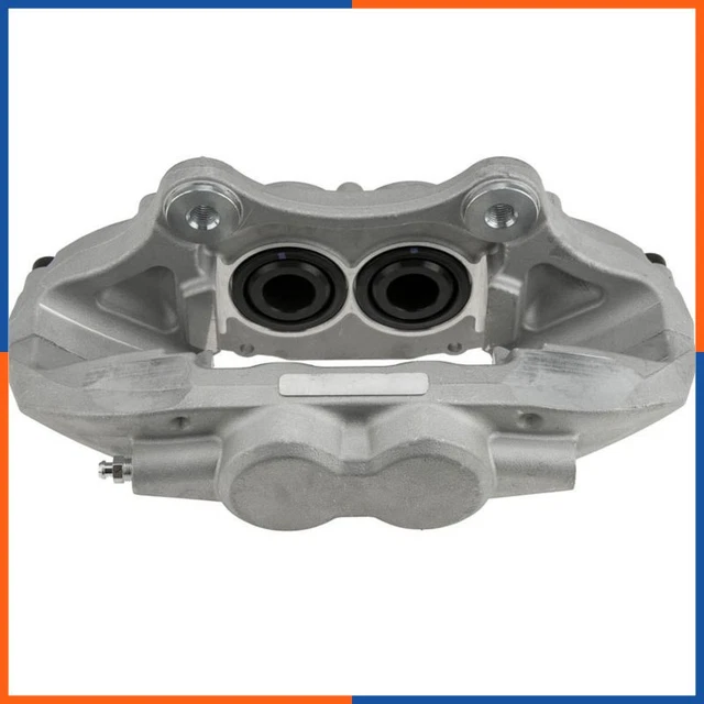 Etriers de frein Wilwood 2 pistons gris argent avant gauche et droit