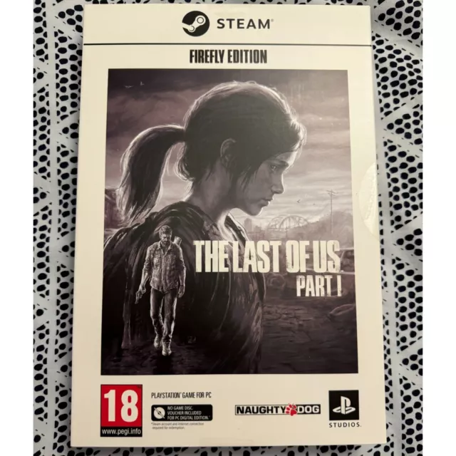 The Last of Us Part 1 FIREFLY Edition For PC Steam New Sealed IN HAND