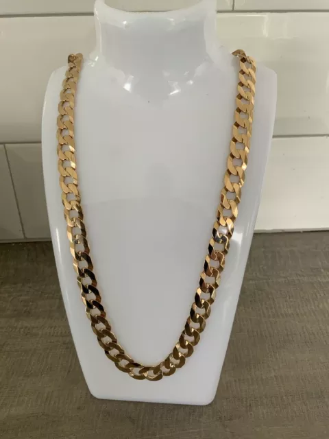 9ct gold chain heavy 60.5g