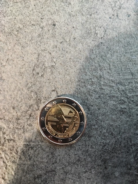 Pièce De 2 Euros Rare (Jacques Chirac 2022)